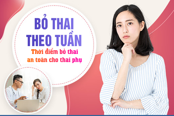 Bỏ thai theo tuần – Thời điểm bỏ thai an toàn cho thai phụ