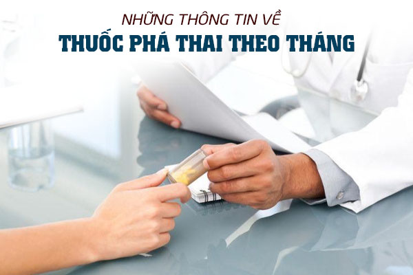 Những thông tin về thuốc phá thai theo tháng