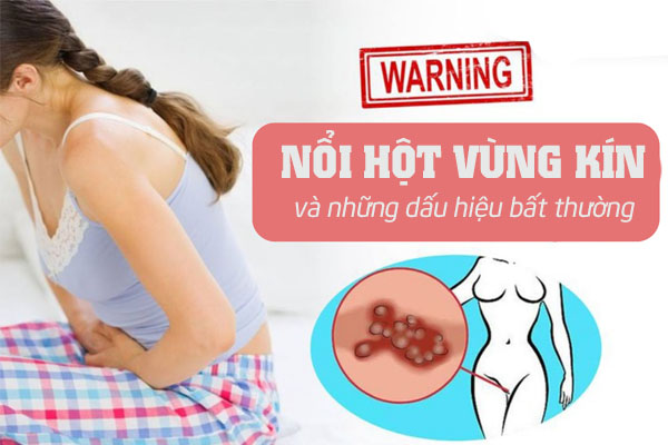 Nổi hột vùng kín và những dấu hiệu bất thường