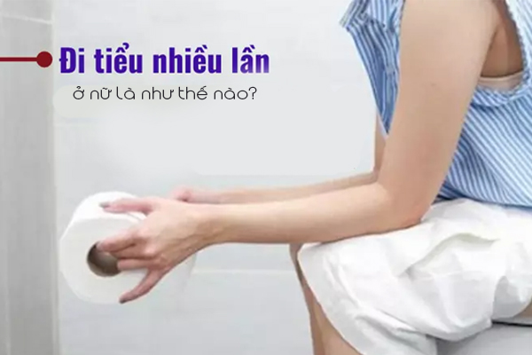 Đi tiểu nhiều lần ở nữ là như thế nào?